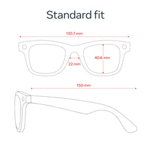 Load image into Gallery viewer, Ray-Ban Meta (Gen 2), Wayfarer, Matte Black | Smart AI Glasses for Men, Women — 2x Battery Life — 3K Ultra HD Resolution — 12 MP Ultra-Wide Camera, Audio, Video — Transitions® Grey Lenses
