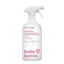 Load image into Gallery viewer, ATTITUDE Baby &amp; Kids Toy Cleaner Spray, EWG Verified, Multi-Surface Cleaner for Toys, High Chairs &amp; Play Areas, Naturally Derived, Vegan, Unscented, 27.1 Fl Oz

