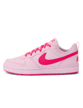 Load image into Gallery viewer, Nike Big Kid's Court Borough Low Recraft, Pink Foam/Hyper Pink-White, 5Y
