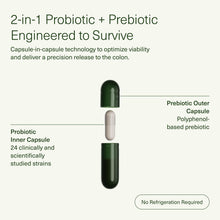 Load image into Gallery viewer, Seed DS-01 Daily Synbiotic - Prebiotic and Probiotic (60 Capsules) - 53.6 Billion AFU - Digestive Health, Gut Health, and Immune Health - Multi-Strain Probiotics for Women &amp; Men - Vegan &amp; Shelf-Stable
