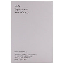 Load image into Gallery viewer, Maison Francis Kurkdjian Gentle Fluidity Gold, 2.4 Fl Oz
