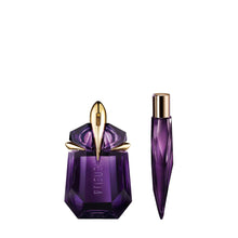 Load image into Gallery viewer, Mugler - Alien Eau de Parfum - Womens Fragrance Travel Bundle - Floral &amp; Woody - With Jasmine, Wood, and Amber - 1.0 Fl Oz Full Size Perfume &amp; 0.3 Fl Oz Travel Size - Perfume Set
