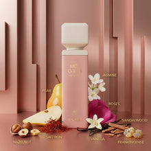 Load image into Gallery viewer, ASSAF Miss Gris Eau de Parfum – 100 ml | Women’s Long-Lasting Perfume | Notes of Pear, Rose, Vanilla &amp; Sandalwood | Elegant Floral Amber Fragrance for Women
