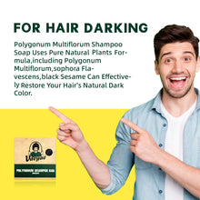Load image into Gallery viewer, VAEYAE Polygonum Multiflorum Solid Shampoo Bar For Thinning Hair Darking, Organic He Shou Wu Gray Hair Loss Reverse Products, Plant Conditioner Soap For Men &amp; Women 2pcs
