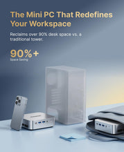 Load image into Gallery viewer, ACEMAGIC Mini PC R2544 -Beat 4300U/3300U, 16GB DDR4 1TB SSD Mini Computers, 28W MAX Small Desktop 4K Triple Display/WiFi/VESA for Home Office Business Education, Preinstalled WIN11 Pro
