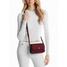 Load image into Gallery viewer, Michael Kors Jet Set Travel Small Crossbody Bag (Oxblood)
