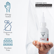 Load image into Gallery viewer, Vichy LiftActiv Pure Retinol Serum for Face, Anti-Aging Face Serum for Wrinkles &amp; Fine Lines, .2% Retinol + Peptides, Resurfaces Skin Sexture To Smooth &amp; Firm Skin, 1 Fl. Oz.
