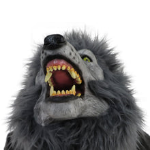 Load image into Gallery viewer, Haunted Hill Farm 7.0-Ft. Motion-Activated Towering Werewolf Animatronic
