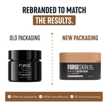 Load image into Gallery viewer, Forge Skin® Wrinkle Defense Beef Tallow Balm for Men [TALLOW-BASED] Moisturizer for Face Hydration - Hydrating AntiAging Skin Cream Natural Facial Skincare Lotion with Essential Oils (1.7oz Each) 3pk
