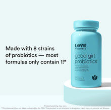 Load image into Gallery viewer, Love Wellness Good Girl Probiotics &amp; The Killer | Vaginal pH Balance Supplement &amp; Boric Acid Suppositories for Women | Odor Control with Prebiotics for Urinary Tract &amp; Intimate Feminine Health
