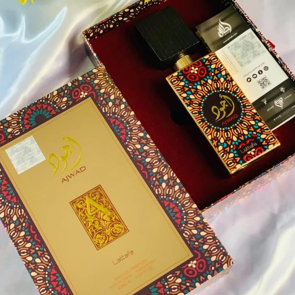 Load image into Gallery viewer, Lattafa Ajwad – Rose, Fruity, Vanilla, Powdery – Eau de Parfum Spray Long-Lasting Fragrance for Unisex, 2.0 Ounce / 60 ml