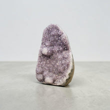 Load image into Gallery viewer, EMPORION GEMS Huge Natural Amethyst Geode (18.65 lb) – 10” x 6.5” Raw Crystal Cluster from Uruguay – Collector Quality, Deep Purple

