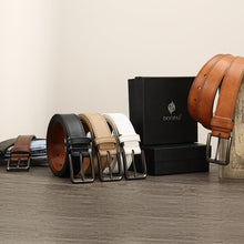 Load image into Gallery viewer, DOOPAI Men's Leather Belt - 1 3/8" Genuine Cowhide Dress Belt for Work, with Quick-Size Adjuster Golf &amp; Casual
