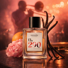 Load image into Gallery viewer, Noteworthy n,290 Crescendo Eau De Parfum – Mandarin, Peony, Vanilla | Sophisticated, Warm Fragrance for Any Occasion | Long-lasting Unisex Perfume for Women &amp; Men (100ml)
