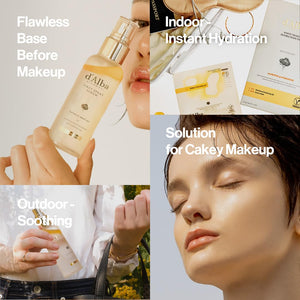 d'alba Piedmont Italian White Truffle First Spray Serum, Vegan Skin Care, Light-weight Face Moisturizer, Glow Serum for Radiant Skin, Non Comedogenic, All In One Mist, Korean Skin Care (3.38 fl oz.)