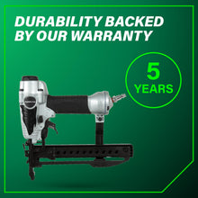 Load image into Gallery viewer, Metabo HPT Narrow Crown Stapler, 18 Gauge Pneumatic, N3804AB3, 4 PC Chat (Pack of 5)
