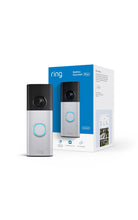 Load image into Gallery viewer, Ring Battery Doorbell Plus (newest model), Retinal 2K with wide-angle video, up to 6x Enhanced Zoom, Night Vision, and Quick Release Battery Pack, Nickel Silver
