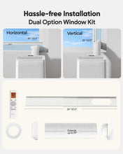 Load image into Gallery viewer, 16,000 BTU Portable Air Conditioners for Rooms up to 800 Sq Ft, Drainage-Free Cooling AC Unit with Smart App &amp; Remote, Quiet Portable AC Unit with Dehumidifier &amp; Fan, Sleep Mode for Home Office
