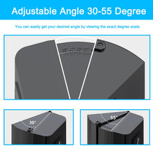 Load image into Gallery viewer, Adjustable 30 to 55 Degree Doorbell Angle Mount Compatible with Most Video Doorbell, Doorbell Camera Door Mount Wedge Kit for House
