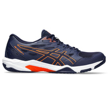 Load image into Gallery viewer, ASICS Men's Gel-Rocket 11 Volleyball Shoes, 10, Peacoat/Shocking Orange
