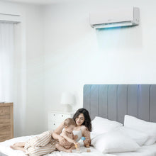 Load image into Gallery viewer, ROVSUN 11500 BTU Wifi Enabled Mini Split Air Conditioner &amp; Heater, 17 SEER2 115V Inverter Ductless Wall AC Unit with Pre-Charged Condenser, Heat Pump &amp; Installation Kit

