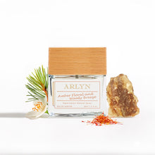 Load image into Gallery viewer, ARLYN Amber Floral and Woody Breeze Eau De Parfum, Perfume for Men &amp; Women, Luxury Fragrance - Vegan, Cruelty-Free, and Eco-Conscious (1.7oz / 50ml)
