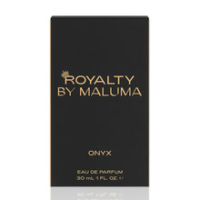 Load image into Gallery viewer, ROYALTY BY MALUMA Onyx from - Perfume for Men - Fresh, Bright and Luminous Scent - Opens with Notes of Cardamom, Pear and Bergamot - Perfect for Date Night or Evening Out - 1 oz EDP Spray
