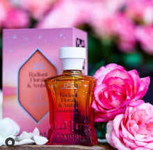 Load image into Gallery viewer, H HABIBI Radiant Florals &amp; Amber Musk Perfume for Women - Fresh, Soft, Seductive Women's Perfume - Notes of Violet, Rose &amp; Jasmine Perfume - Made in USA - Feminine Women's Eau de Parfum
