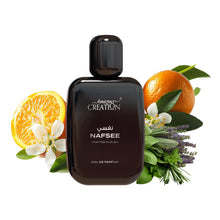 Load image into Gallery viewer, Amazing Creation Nafsee Eau De Parfum For Men, Woody, Floral, Aromatic Fragrance, 3.4 FL OZ / 100ml
