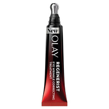 Load image into Gallery viewer, Olay Regenerist Under Eye Cream Roller, Eye Wrinkle Cream, Crows Feet &amp; Bags Treatment, Anti-Wrinkle, Anti-Aging Serum, Fragrance-Free, Hexa-Repair Peptide &amp; Bakuchiol, 0.7oz
