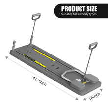 Load image into Gallery viewer, Pafal Pilates Board, Multifunctional Abdominal Board, Ab Core Trainer, Ab Trainer Machine, Ab Board, Exercise Board, Abs Workout Equipment, Core Workout Equipment (Black)
