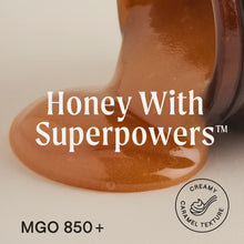Load image into Gallery viewer, Manukora Raw Manuka Honey, MGO 850+ from New Zealand, Non-GMO, Monofloral, Traceable from Hive to Hand, Daily Digestive &amp; Immune Support - 500g (1.1 Lb)
