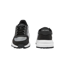 Load image into Gallery viewer, Lacoste Men's Elite Active Evo Sneakers, Black/White, 9.5
