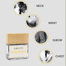 Load image into Gallery viewer, ARLYN Tangerine Wood Eau De Parfum Inspired by Hèrmes Terre D'hermes, Perfume for Men, Luxury Fragrance - Vegan, Cruelty-Free, and Eco-Conscious (1.7oz / 50ml)
