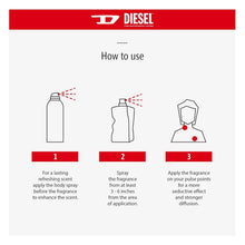 Load image into Gallery viewer, Diesel Only The Brave All Over Deodorizing Body Spray

