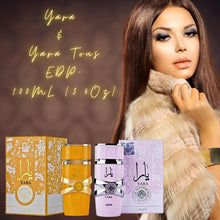 Load image into Gallery viewer, Lattafa for Women 2 Piece Eau de Parfum Gift Set (Yara + Yara Tous) 3.4 Ounce/100 ml each
