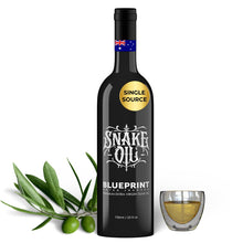 Load image into Gallery viewer, Blueprint Bryan Johnson Extra Virgin Olive Oil - Cold Pressed Polyphenol Rich EVOO (over 400 mg/kg), Smooth Peppery Flavor, Keto &amp; Paleo Friendly, 3rd Party Verified, Single Source, 750ml Glass Bottle
