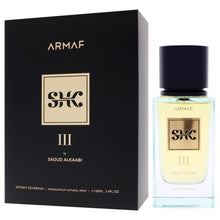 Load image into Gallery viewer, Armaf SHK III By Saoud Al Kaabi Extrait De Parfum For Him 100ml, Long Lasting Fragrance, Luxury Signature Scent, Chypre Floral Men’s Perfume With Bergamot, Lily &amp; Patchouli
