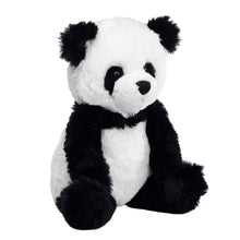 Load image into Gallery viewer, Lambs &amp; Ivy Wild Life Black/White Plush Panda Bear Stuffed Animal Toy - Lucky
