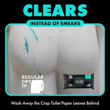 Load image into Gallery viewer, DUDE Wipes - On-The-Go Flushable Wipes - 2 Pack, 60 Wipes - Mint Chill Extra-Large Individually Wrapped Adult Wet Wipes with Eucalyptus &amp; Tea Tree Oil - Septic and Sewer Safe
