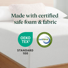 Load image into Gallery viewer, Zinus 12 Inch Full Green Tea Memory Foam Mattress [New Version], Fiberglass Free, Medium Firm Feel, Zoned Pressure Relief, Certified Safe Foams &amp; Fabric, Mattress in A Box

