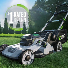 Load image into Gallery viewer, EGO POWER+ 56V Starter Collection 21" Cordless Push Lawn Mower LM2114 &amp; 15" Powerload String Trimmer ST1511T &amp; 615CFM Leaf Blower LB6151, (1) 4Ah (2) 2.5Ah Batteries and (3) Chargers Included

