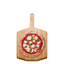 Load image into Gallery viewer, Ooni 12” Bamboo Wood Pizza Peel –12 Inch Pizza Spatula Paddle, Wooden Pizza Cutting Board, Pizza Oven Accessories
