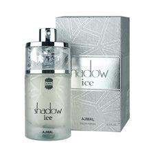 Load image into Gallery viewer, Ajmal Shadow Ice Eau de Parfum 3.4 oz / 100 ml – Fresh Long-Lasting Unisex Perfume | Citrus, Neroli, Jasmine, Musk &amp; Sandalwood | Premium Summer Fragrance from Dubai
