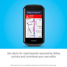 Load image into Gallery viewer, Garmin Edge 1050®, Premium Cycling Computer, Vivid Color Touchscreen Display, Built-in Speaker, Advanced Training and Group Ride Features, Road Hazard Alerts
