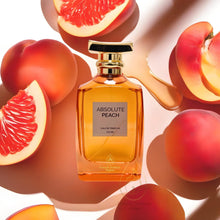 Load image into Gallery viewer, French Arabian Perfumes Absolute Peach Perfume 100ml EDP - Unisex Fragrance with Bitter Peach Scent Long Lasting Perfect for Peach Lovers Warm Weather
