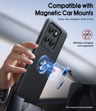 Load image into Gallery viewer, JAME for Motorola Edge 2025 Case, Dual Layer Military Grade Protection Shockproof Cover with Ring Holder Stand Kickstand, Slim Fit Protective Phone Case for Motorola Moto Edge 2025, Black
