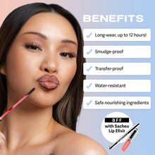 Load image into Gallery viewer, Sacheu Lip Liner Stay-N - Peel Off Lip Liner Tattoo, Peel Off Lip Stain, Long Lasting Lip Stain Peel Off, Infused with Hyaluronic Acid &amp; Vitamin E, HEY-zel
