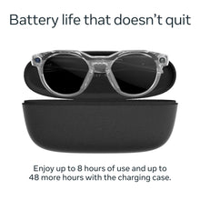 Load image into Gallery viewer, Oakley Meta HSTN, Clear | Smart AI Glasses for Men, Women — Performance for Sports, Athletes — Camera, Audio, Video — 8 Hour Battery — 3K HD Resolution — Clear to Grey Transitions® Lenses
