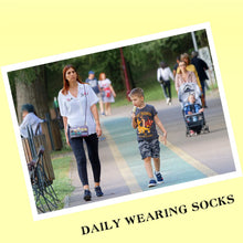 Load image into Gallery viewer, JAMEGIO Boys Socks 12 Pairs Ankle Athletic Sock Half Cushion Low Cut socks for Little Big Kids Size Age 3-10 Years(5-7 Years)
